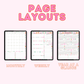2025-2026 Digital Planner for iPad & GoodNotes Coquette Planner