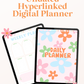 Undated Flower Digital Planner