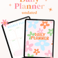 Undated Flower Digital Planner