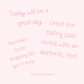 Daily Notes Handwritten Font